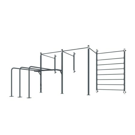 Struttura Calisthenics da parete 300s60PS2-wall-mount