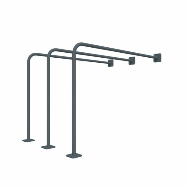 Parallele Per Calisthenics In Legno Massello 33 Cm – Barre Per Push-Up E Handstand Con Struttura Metallica, Capacità 150 Kg