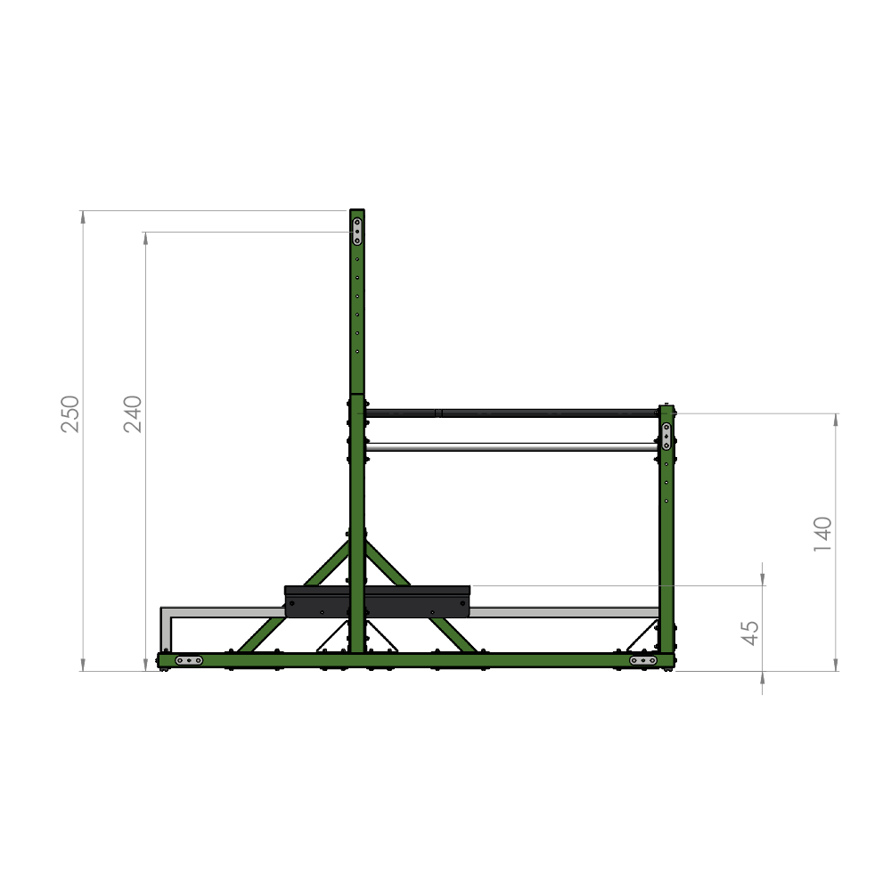 Struttura Streetlifting Custom - Edizione Limitata - Usato Fiera - immagine 2